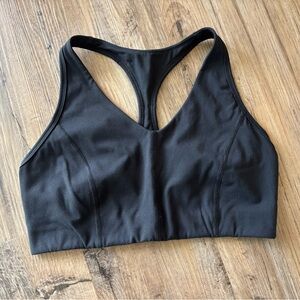 LNDR Femme Fatale Sports Bra (Black, Size L)